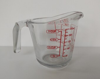 Anchor Hocking Glass Measuring Cup - 1 cup Capacity