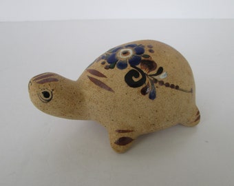 Folk Art Pottery Turtle from Mexico