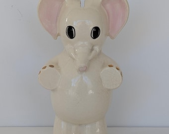 Cute Little Vintage Elephant Bank