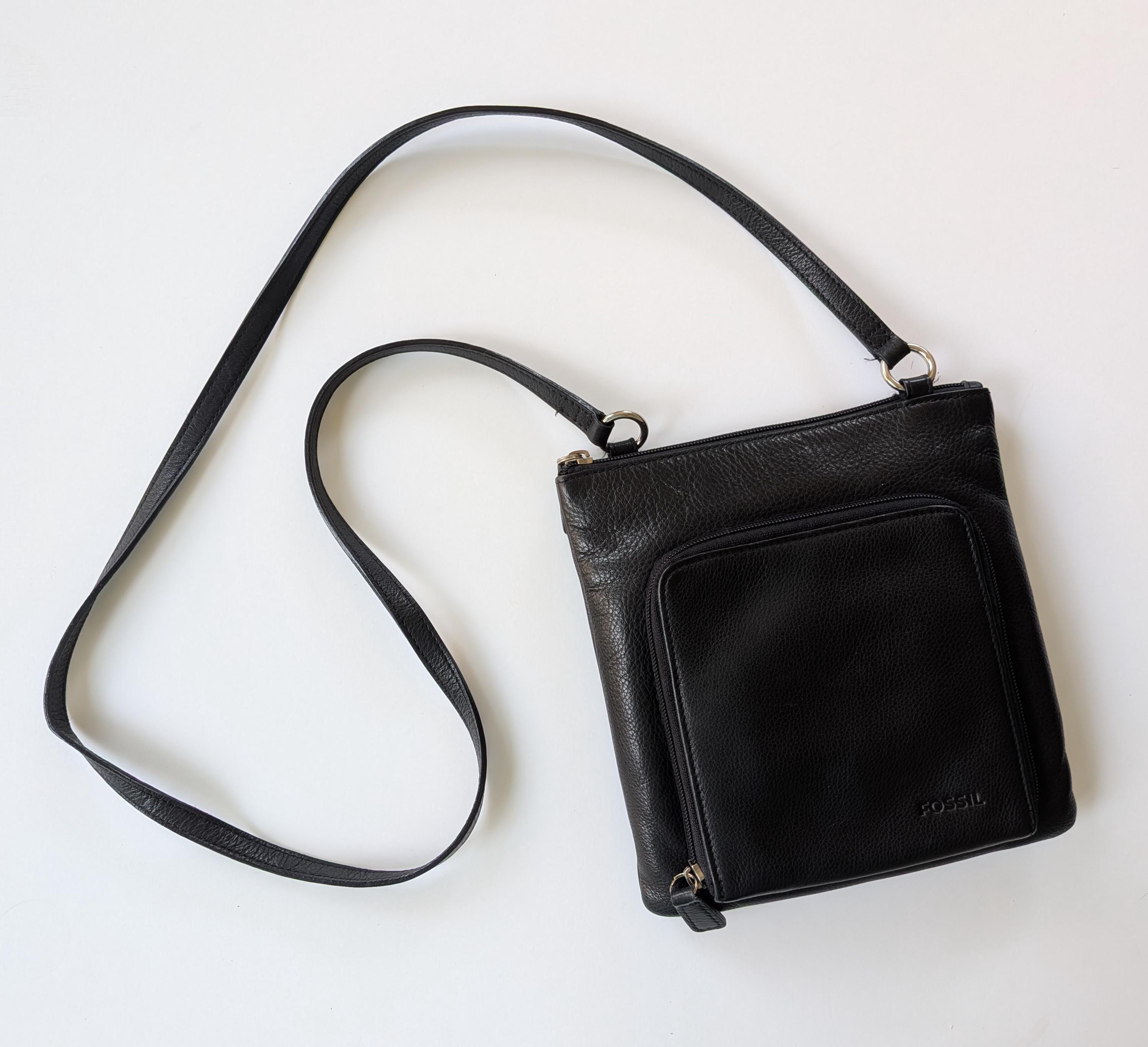 00s y2k SCULPTOR cross strap wallet Wallet Women Leather Y2k