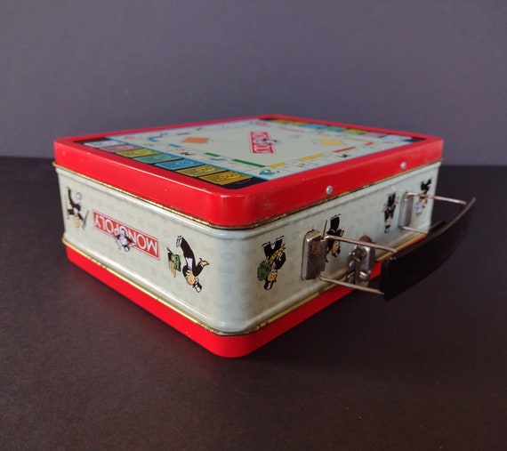 Classic Monopoly Game Metal Lunch Box - image 6