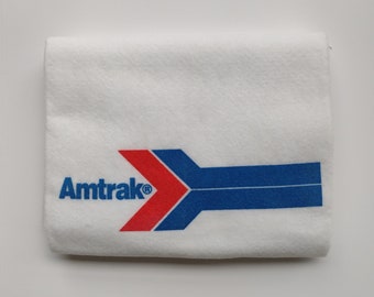 Amtrak Souvenir Throw Blanket - 50" x 60"  New Old Stock in Package