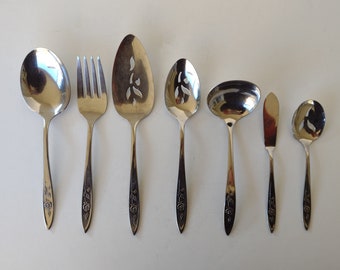 You Choose - Oneida Community Flatware - My Rose  - Stainless Serving Pieces