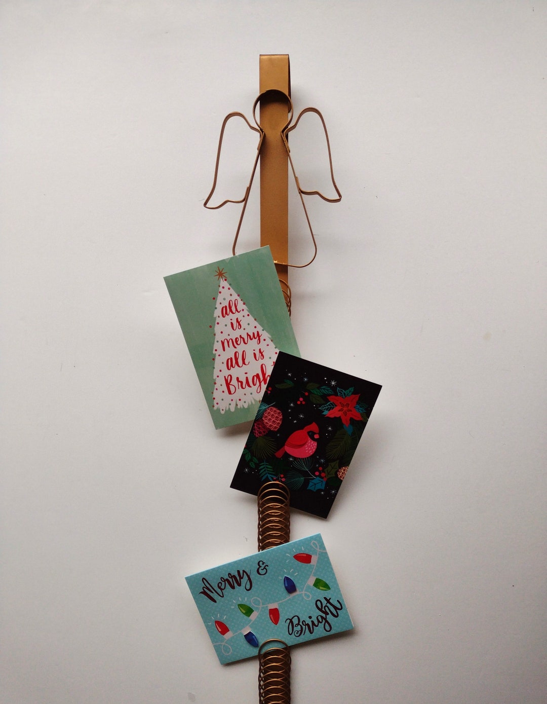 Door Christmas Card Holder 