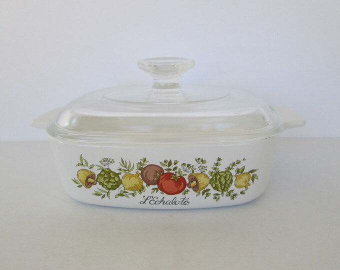 Corning Ware One Quart Casserole Dish Etsy