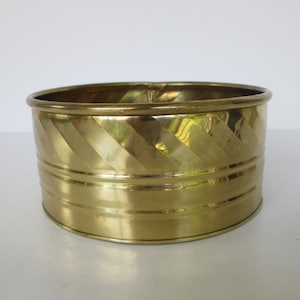 素敵な真鍮製プランターポット