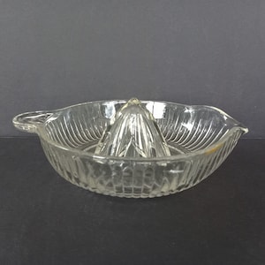 Glass Lemon Orange Juicer Reamer
