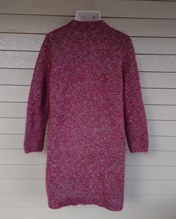 Vintage Field Manor Tweed Duster Cardigan Sweater… - image 2