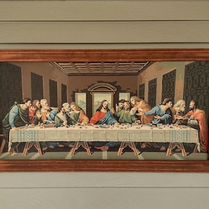 The Last Supper Painting - Original Paint by Number