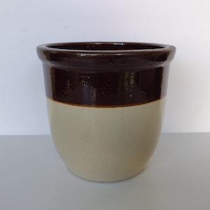 Roseville Ransbottom Brown Natural Pottery Planter or Crock