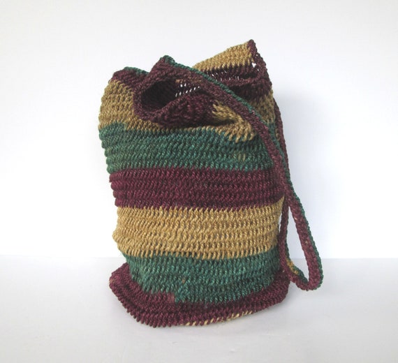 Woven Sisal Jute Boho Shoulder Bag Handbag | Etsy