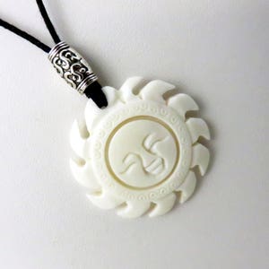 Sun Necklace - PERSONALIZED Custom Engraved Pendant - Add Engraving to Back - 9 Fonts Available - Gold or Silver Bead - Adjustable  Sunshine