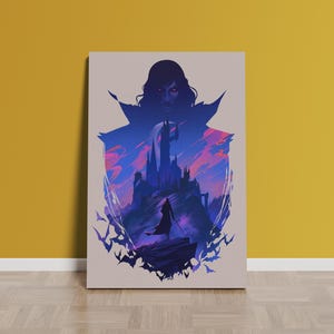 Póster de Castlevania / Impresión en lienzo enrollado / Impresión del juego