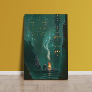 Tuez la flèche | Impression sur toile roulée | Impression de jeu