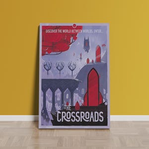 Affiche de l'âge du dragon | Impression sur toile roulée | Impression de jeu