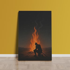 Dark Souls Poster | Rolled Canvas Print | Game Print