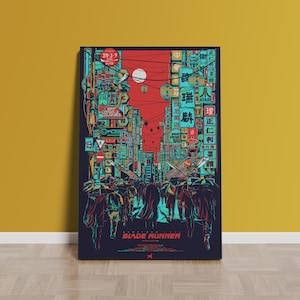 Blade Runner Poster | Rolled Canvas Print | Movie Print