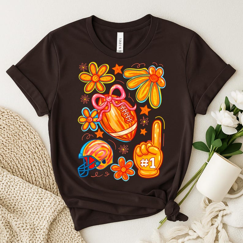 Fall Football PNG Bundle, Game Day PNG, Football Mom PNG, Football Shirt Design, Sports Mom Sublimation, Autumn Football Bundle, Team Shirt image 7