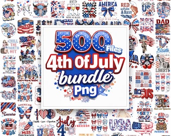 500+ 4th of July PNG Bundle, Patriotic USA PNG, Independence Day Sublimation, Retro America Shirt Designs, Mega Bundle png
