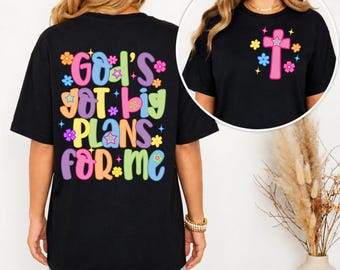 God’s Got Big Plans For Me PNG, Christian PNG, Bible Verse Shirt Design, Faith Shirt PNG, Christian Sublimation, Jesus Shirt png