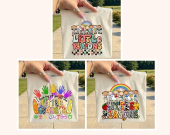 I Love My Job PNG, Daycare Teacher PNG, Preschool Teacher Sublimation, Kindergarten Shirt Design, Back To School Crayon Kids PNG
