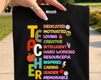 Teacher PNG, Teacher Appreciation Gift, Back To School PNG, Sublimation Download