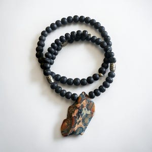 Memory Wire Stretch Bracelet Set Black Stone Rare Find