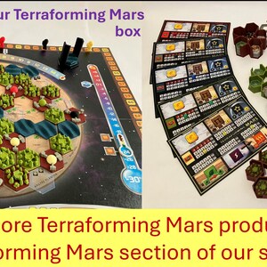 Terraforming Mars Astronaut Player Pieces- Half our profit goes to OXFAM - Recycled Plastic bild 7
