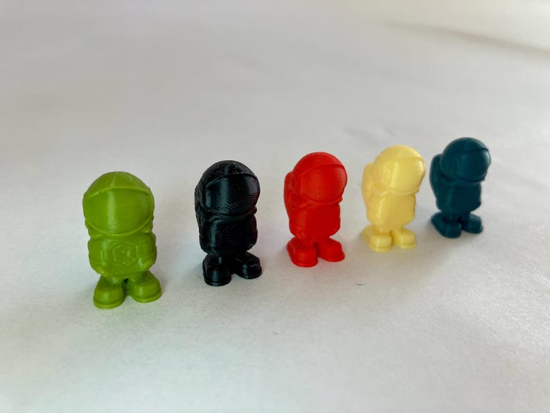 Terraforming Mars Astronaut Player Pieces- Half our profit goes to OXFAM - Recycled Plastic bild 5