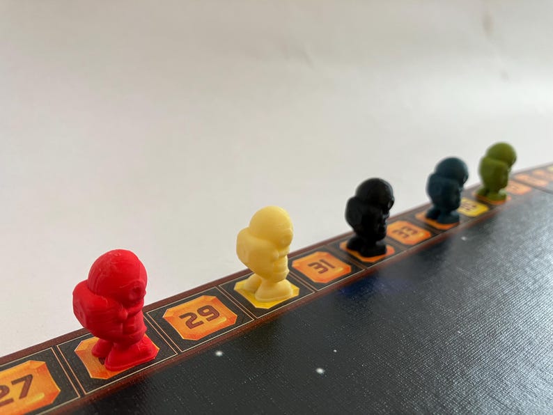 Terraforming Mars Astronaut Player Pieces- Half our profit goes to OXFAM - Recycled Plastic bild 4