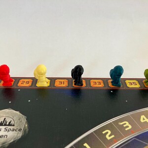 Terraforming Mars Astronaut Player Pieces- Half our profit goes to OXFAM - Recycled Plastic bild 6