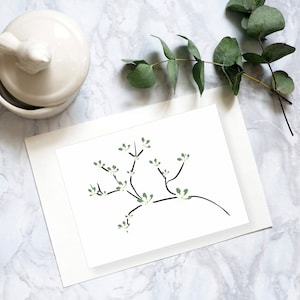 Clip Art Flor de cerejeira Ramo de flor Digital Download PDF PNG SVG arquivos