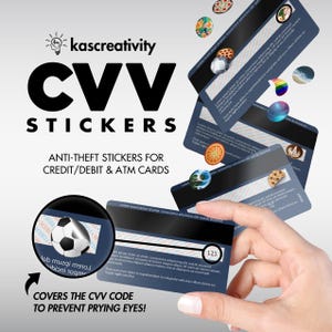 ORIGINELE CVV-stickers van kascreativity