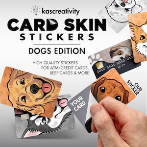 Pegatinas para tarjetas DOGS de kascreativity