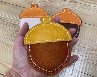 Felt acorn accent acorns for fall wreath tier tray acorns felt acorn for centerpiece kitchen decor fall tray acorn for kid activity