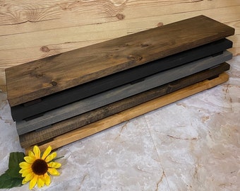 Rectangular Long wood Riser table display kitchen table organizing riser centerpiece country style long riser housewarming gift for new home