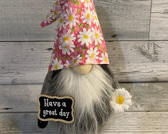 gnome gift for mom daisy gnome send message garden gnome with message thinking of you gift I love you gift I miss you gift gnome lover gift