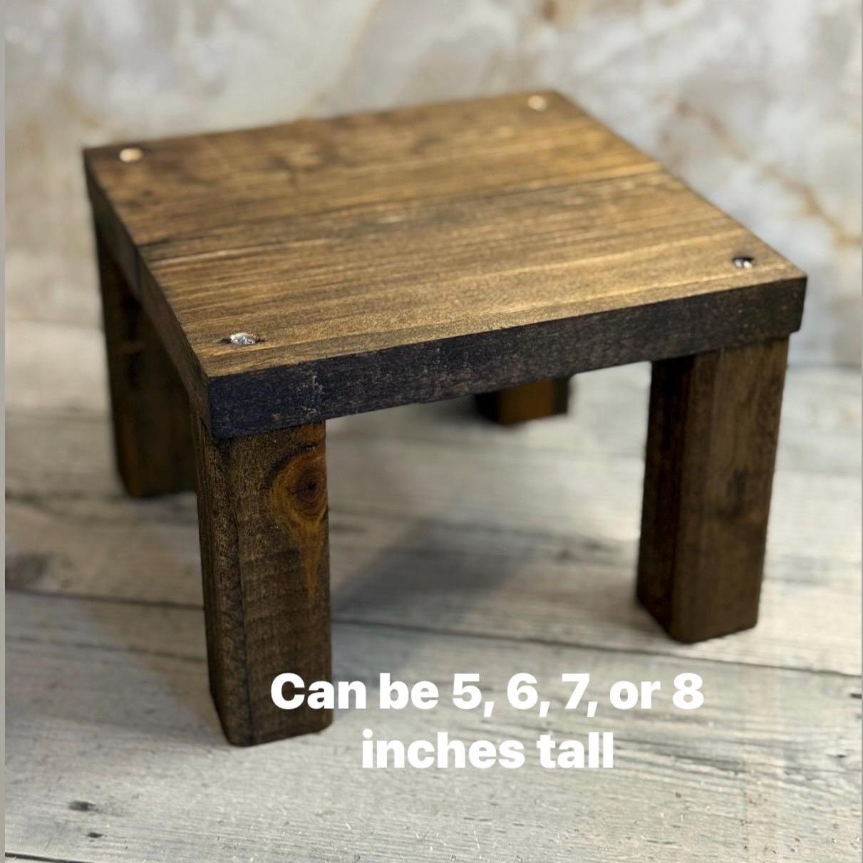 Tall Black Riser Square Black Riser With Tall Legs Tall Pedestal Square ...