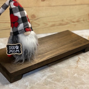 Long Wooden Pedestal for Home Decor Table Display Wood Riser for ...