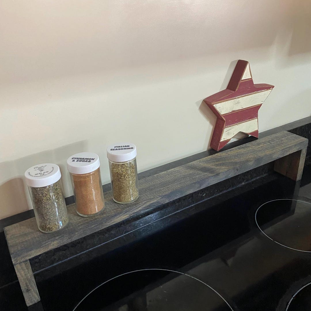 Thin Long Riser Stand With Legs, Collection Display Wood Riser Kitchen ...