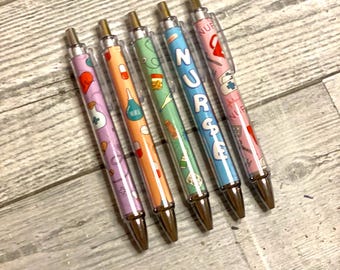 Medical theme pen gift nurse pen set graduating nurse gift nurse gift basket nurse appreciation week thank yougift for healthcare  coworkers