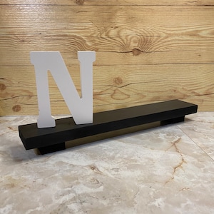 Thin Long Wood Riser Collection display wood kitchen counter stand organizing riser wood rectangular riser long narrow tray