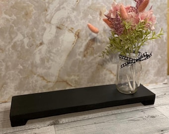 Long wood table Riser display wood riser kitchen counter organize riser holiday decor centerpiece, event wood risers