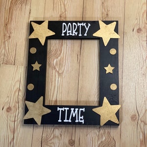 personalized selfie photo frame prop photo birthday party photo prop bachelorette party photo frame prop new years eve photo frame prop