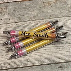 personalized teacher pen gift for teacher gift basket with teacher name pen
