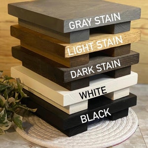 Square Black Riser 6.5x6.5x1.5 Inch Riser Country Black Riser Farmhouse ...