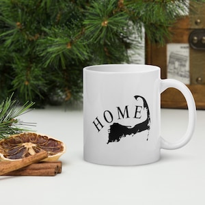 Cape Cod Gossy White Mug