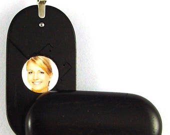 Illusionist Locket 5030 Thin Natural Magic Heart Pendent Necklace By Illusion Lockets