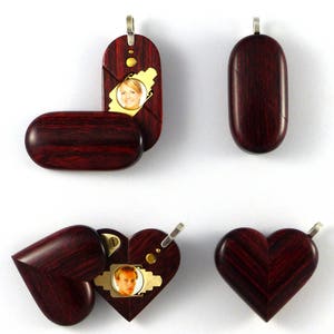 Illusionist Locket Thin Magic Heart Pendant by Illusion Lockets