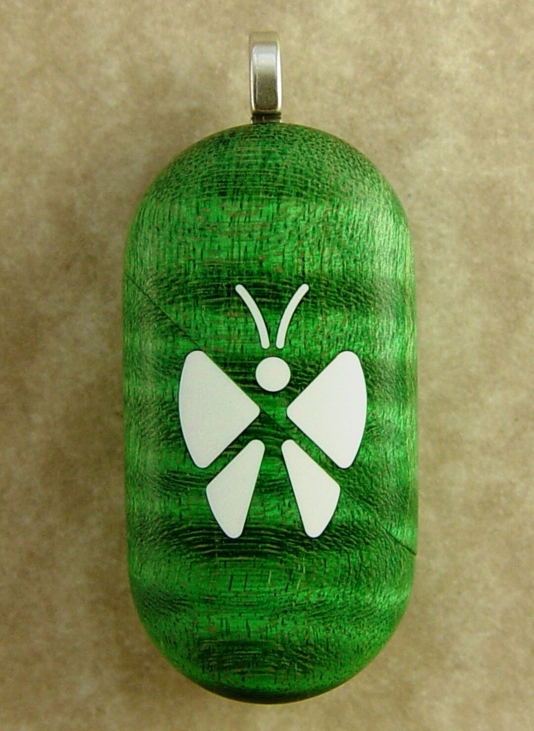 Illusionist Locket #3794 Thin Magic Butterfly Pendant by Illusion